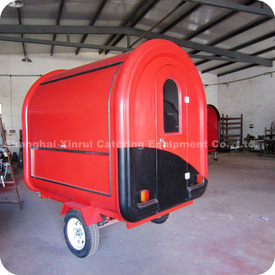 2014 Popular Using Mobile Fibreglass Chocolate Milkshake Bean Food Service Trailer Cart XR-FC220 B