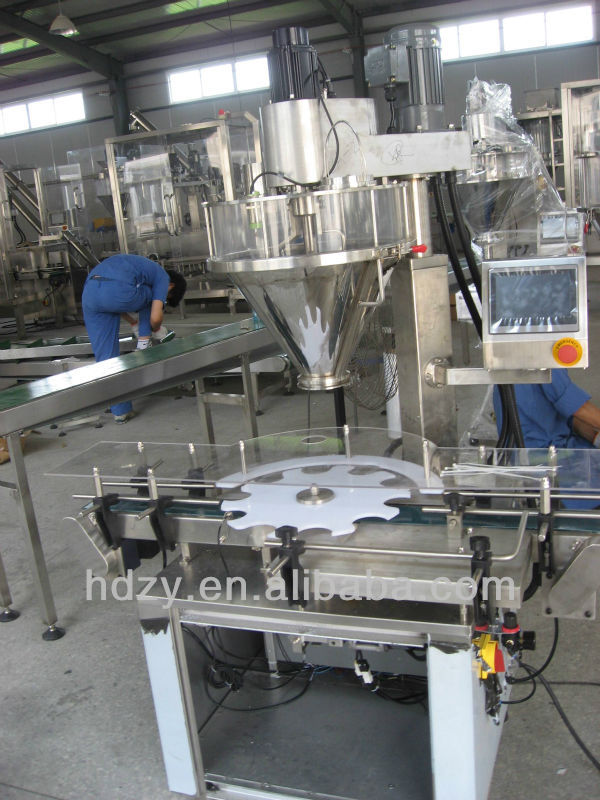 Full-Automatic Rotary cocoa powder filling machine/ Filling and packing machine/ Auger powder filler machine