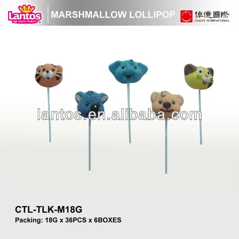LANTOS 18G HALAL MARSHMALLOW LOLLIPOP