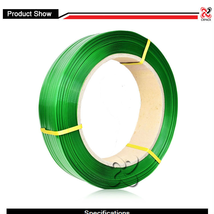強い張力緑プラスチックパレット包装の革紐仕入れ・メーカー・工場