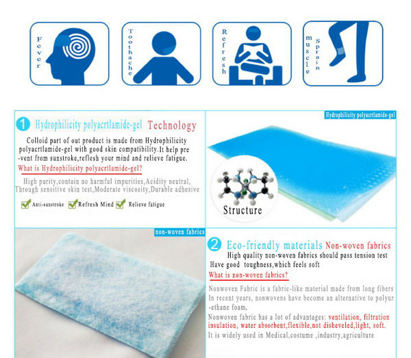 Made In China custom gel ice pack Pure natural ice packs for baby