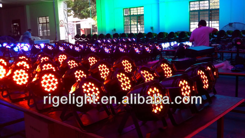 hot selling high power in / outdoor RGB / RGBW / WA 36leds RG-P02 Par Can&led par light,cree light,lamp,led stage,led par 64