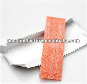 Professional chewing gums stick packaging machines