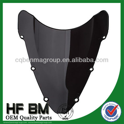 motorcycle windshield,universal for motorcycle with various model numbers,factory price