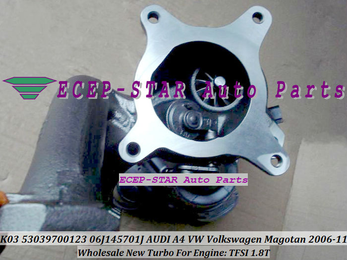 K03 53039880123 53039700123 06J145701J Turbo Turbocharger For AUDI A4 VW Volkswagen Magotan 2006-2011 TFSI 1.8T (6)