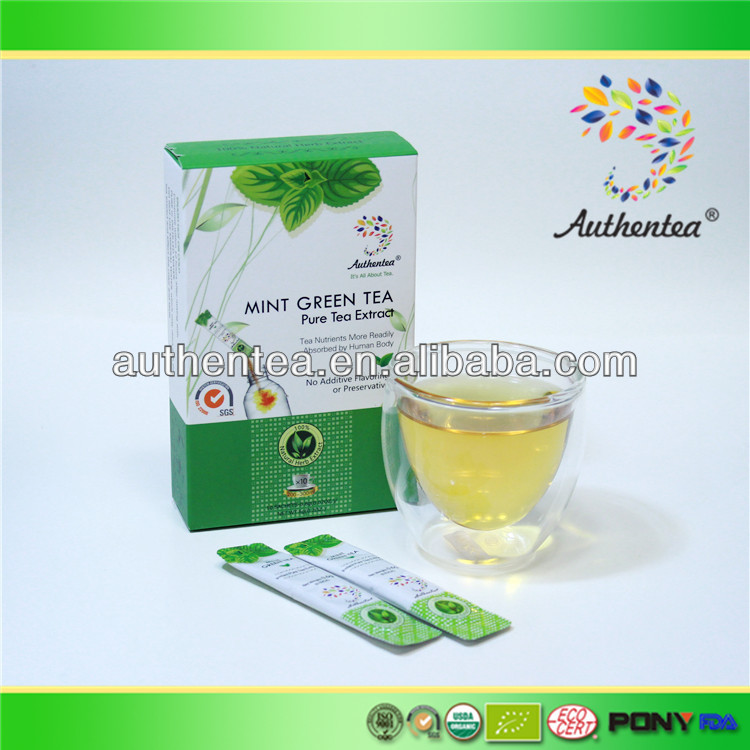 China Royal Green Tea Powder Pack