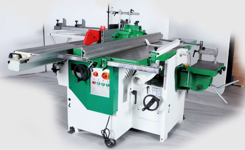 Combination woodworking machine ML310H with six functions like planer thicknesser ,mortiser ,saw