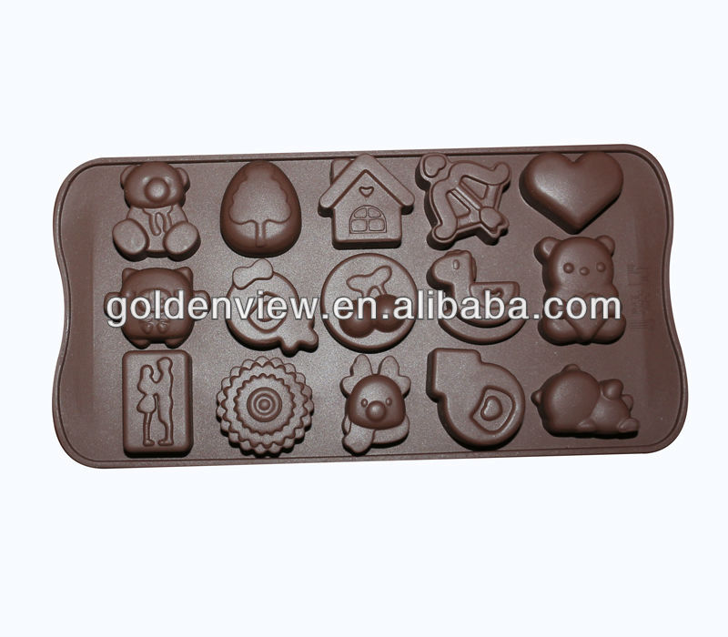 animals rabbit duck egg shaped silicone chocolate candy jelly herbs juice cube mold mould ice cube freezer tray freezing pan
