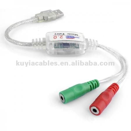 音楽usb2.0adapter3dオーディオ5.1usbサウンドカード問屋・仕入れ・卸・卸売り