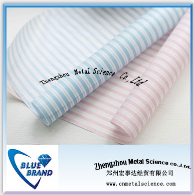 High quality Food Grade Colored Wax Paper For Food Wrapping