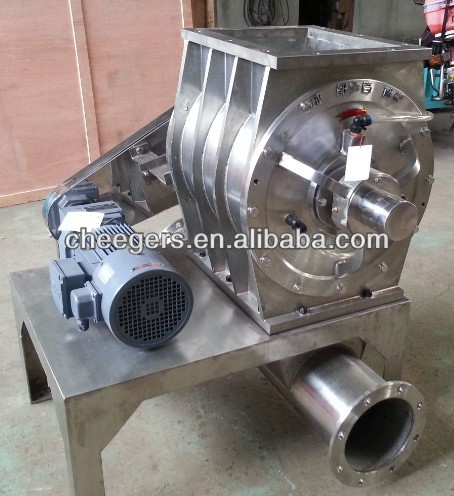 Bulk bag discharge systems & rotary feeder valve