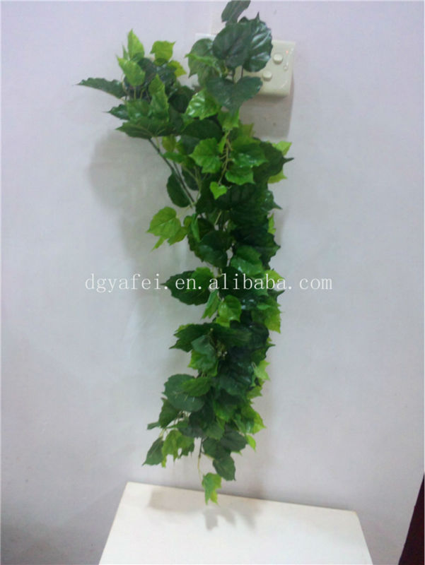 新しい人工的な緑ハング植物、 卸売蔓人工装飾用の草仕入れ・メーカー・工場