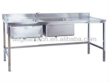 AG-WAS003 CE ISO stainless steel economic water sinks