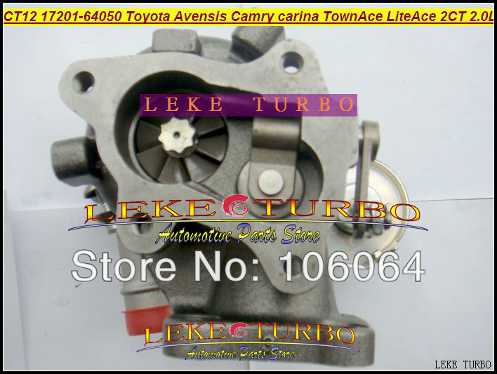 CT12 17201-64040 17201-64050 Turbine Turbocharger For  AVENSIS CAMRY CARINA TownAce Lite Ace Engine 2CT 2.0L (4)
