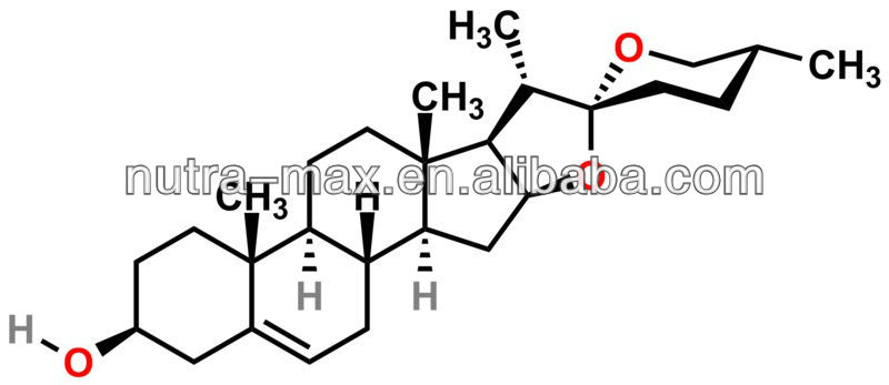 NutraMax Supplier - 6%~98% Wild Yam Extract Diosgenin (CAS : 512-04-9)