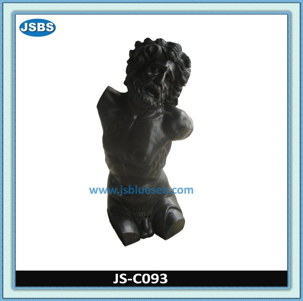 カスタム安い黒の大理石の有名なギリシャのバストの彫刻問屋・仕入れ・卸・卸売り