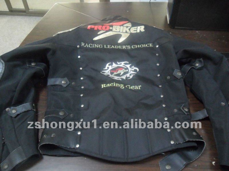 ファッション防風2014年黒い色オートバイのジャケット仕入れ・メーカー・工場