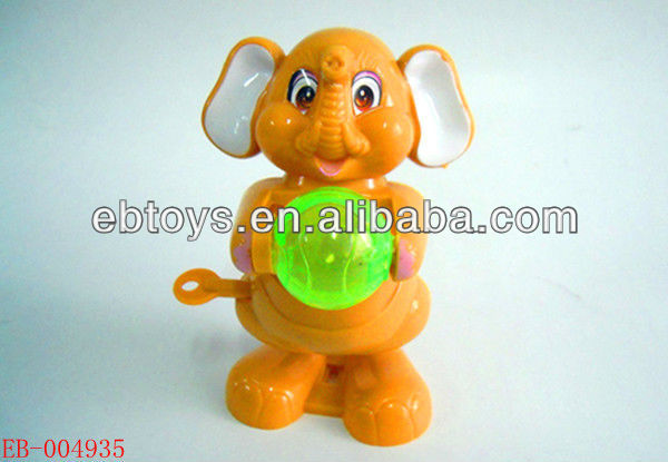 Pull line horse with light toy candy container