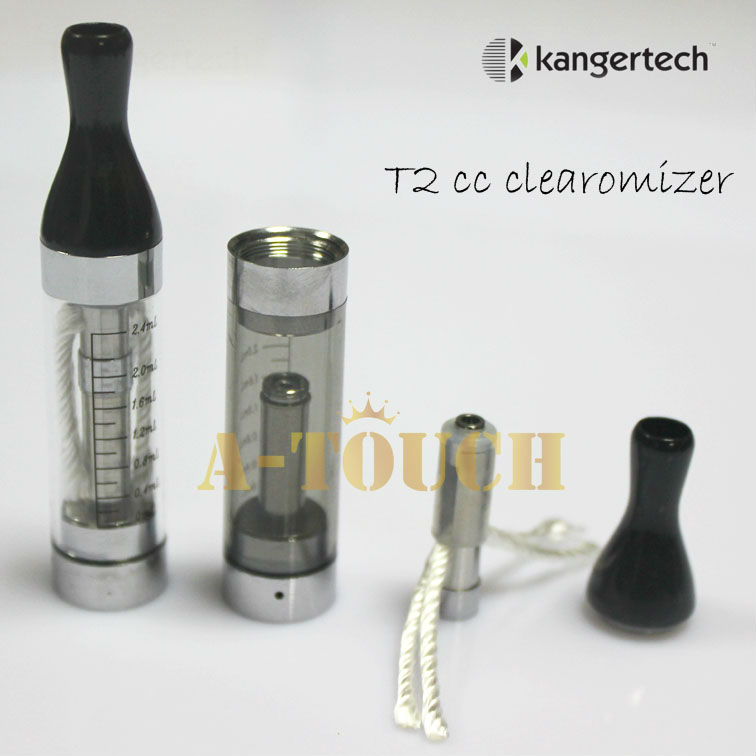 Top Quality Clearomizer Kanger T2 cc tank, ecigator ecig eshisha ce4, kangertech newest aerotank mega