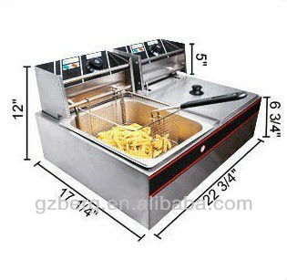 KFC chicken frying machine/ counter pressure fryer(CE,TUV manufacturer)