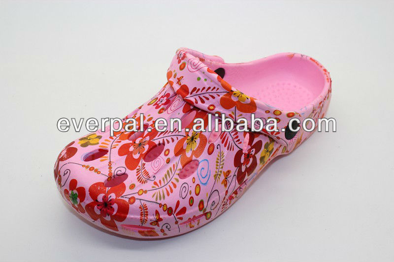 最新の女性エヴァインジェクション靴2013カラフルな印刷で問屋・仕入れ・卸・卸売り