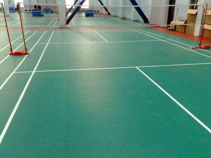 テニスのスポーツpvcスポーツ床材床バドミントンスポーツの床問屋・仕入れ・卸・卸売り