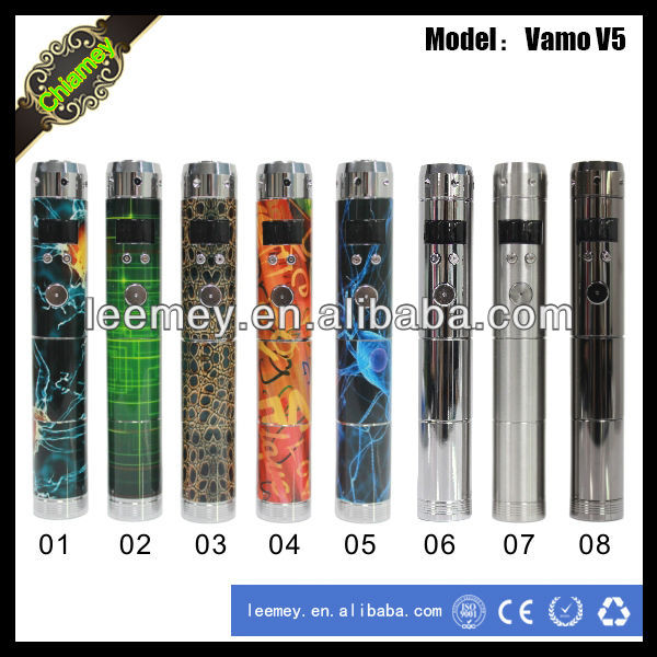 2014 e cigarette ecigator vamo e cig with water-transfered design