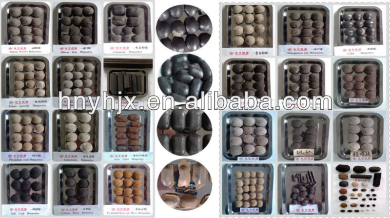 High quality CE certificated charcoal/coal/ore powder briquetting equipment