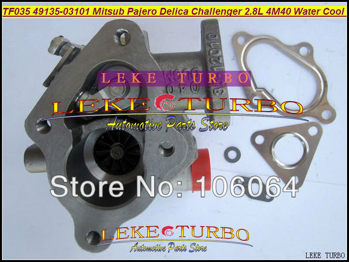 TF035HM-12T TD04 49135-03101 49135-03100 Turbo for Mitsubishi PAJERO Delica Challenger 2.8LD engine 4M40 Water W-CAR turbocharger (4)
