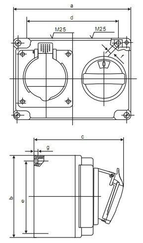 新しい産業2013ip674p+n+eip67工業用プラグコネクタ防水