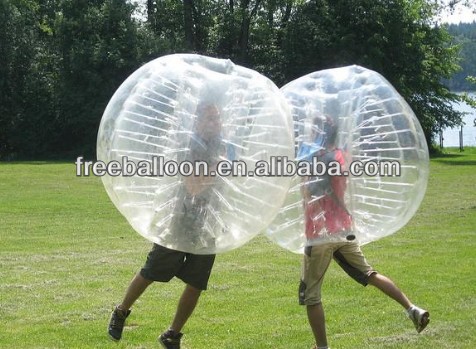 High quality inflatable bumper bubble football, loopy balls