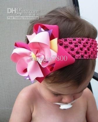 Arcos  Pelo  Boutique on Hecha A Mano H31 Del Ganchillo De La Pinza De Pelo Del Hairclip Del