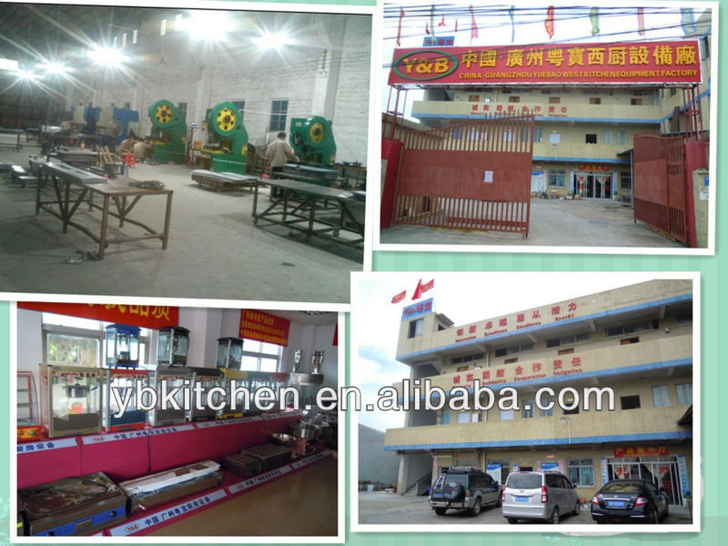 Industrial Popcorn Making Machine /Luxury Stainless Steel Industrial Popcorn Making Machine