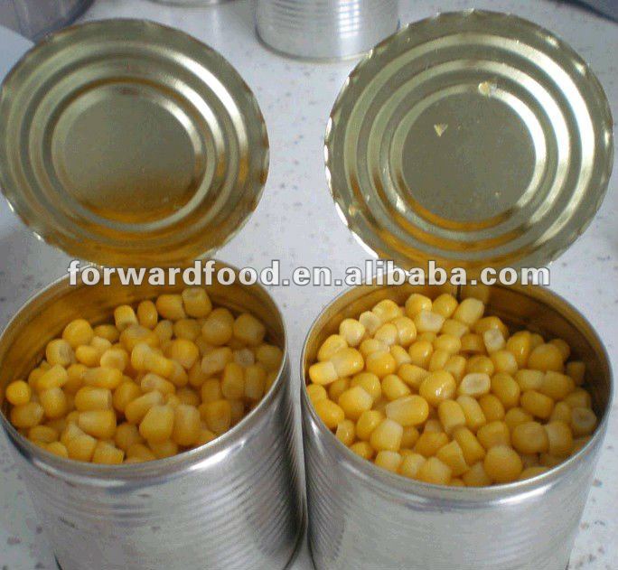 Fresh Canned Sweet Corn In Tin