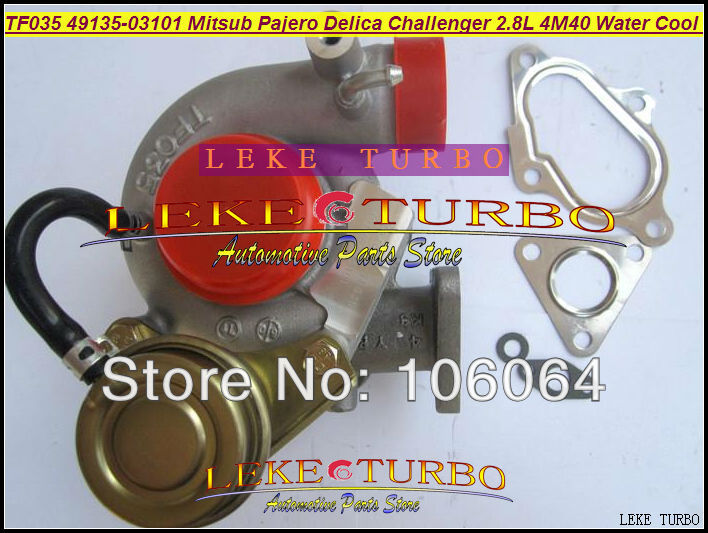 TF035HM-12T TD04 49135-03101 49135-03100 Turbo for Mitsubishi PAJERO Delica Challenger 2.8LD engine 4M40 Water W-CAR turbocharger (7)