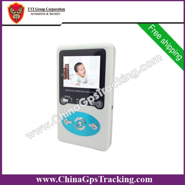 DHL Free Shipping, 2 pcs/lot, 2.4GHz digital 2.4 inch Wireless Baby monitor monitors security colour camera
