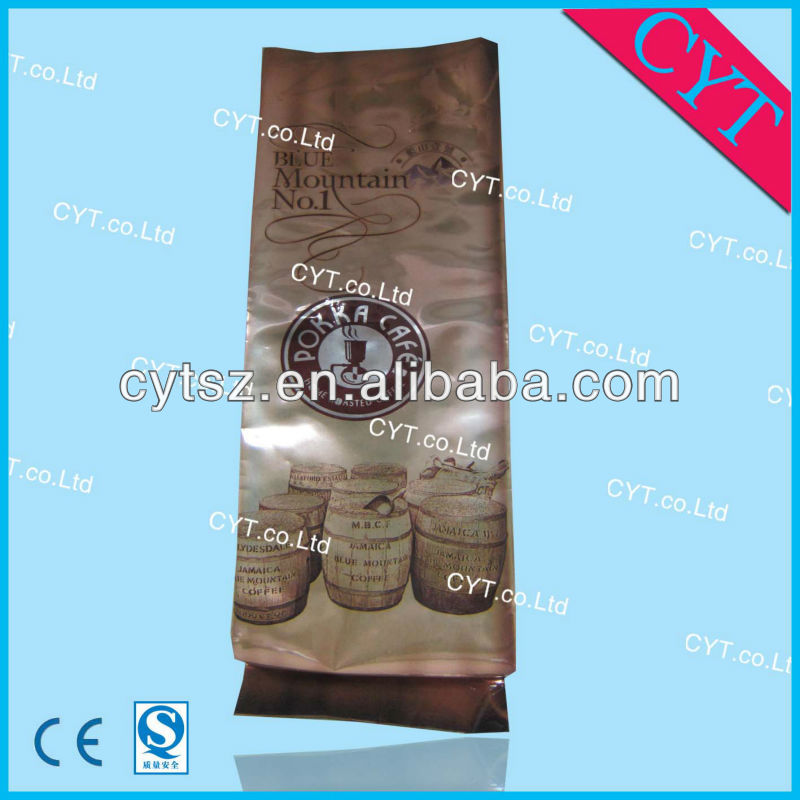 resealable aluminum foil empty tea bag