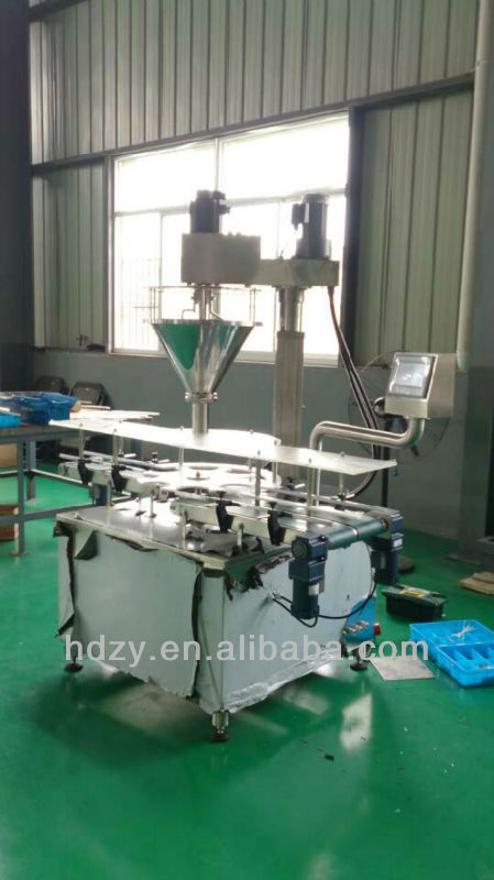 Full-Automatic Rotary cocoa powder filling machine/ Filling and packing machine/ Auger powder filler machine