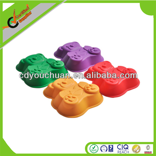 2014 dongguan new FDA standard high-heeled shoe shaped cake decorate push mold