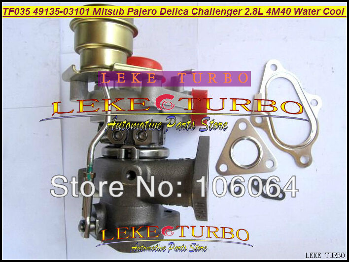 TF035HM-12T TD04 49135-03101 49135-03100 Turbo for Mitsubishi PAJERO Delica Challenger 2.8LD engine 4M40 Water W-CAR turbocharger