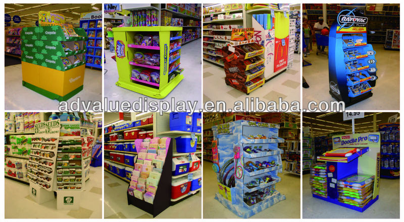 cardboard lollipop display stand