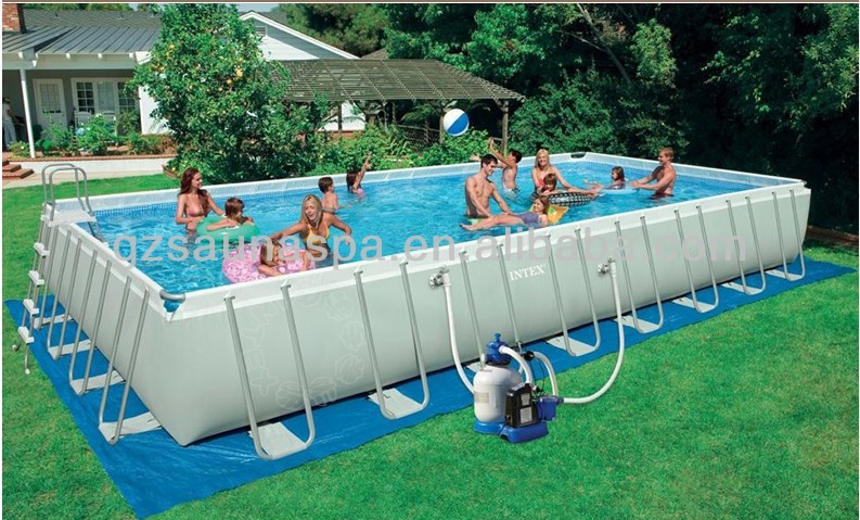 New Design Above Ground Rectangular Swimming Pool Inflatable 2018 New Design Rectangular Above Ground Swimming Pool