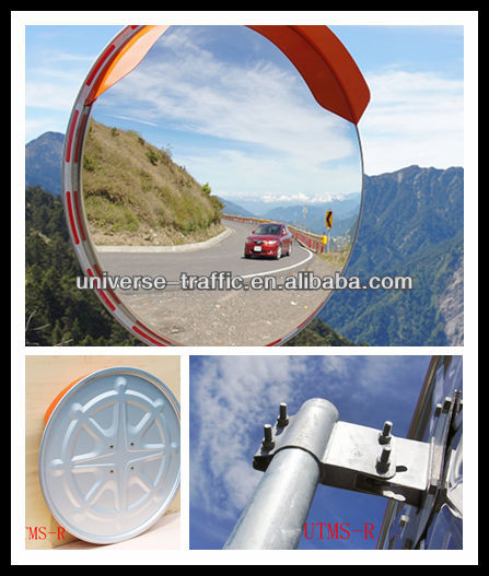 反射道路の安全性の高品質ステンレス鋼100cmトラフィック凸面鏡問屋・仕入れ・卸・卸売り