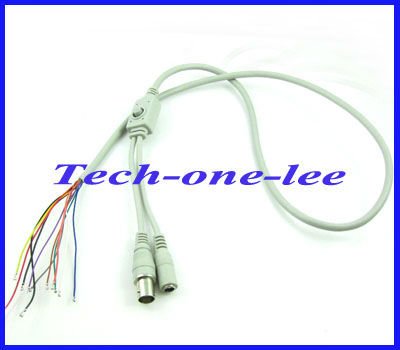 Wholesale gray OSD menu control cable line 88cm free shipping Wholesale gray OSD menu control cable line 88cm free shipping