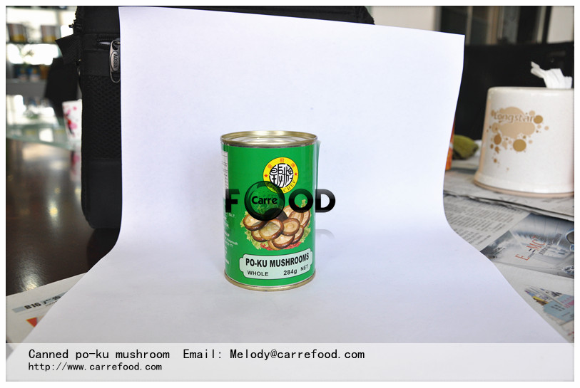 Canned Po-Ku mushroom in brine