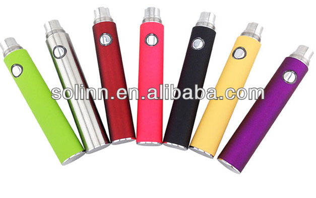 So colorful! Chinese professional e-cigarette factory direct offer ego t 650 mah battery