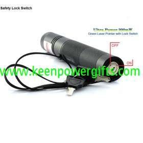 55228-Ultra Power 200mW Green Laser Pointer with Lock Switch-4.jpg
