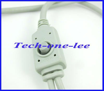 Wholesale gray OSD menu control cable line 88cm free shipping Wholesale gray OSD menu control cable line 88cm free shipping