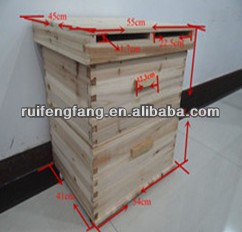高品質langstrothハチの巣箱と中国のモミの木を乾燥させた問屋・仕入れ・卸・卸売り