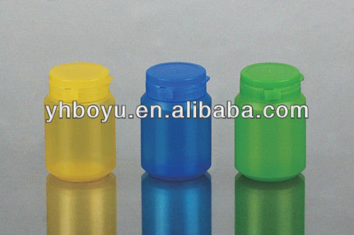 275ml empty PE chewing gum bottle with tear off cap